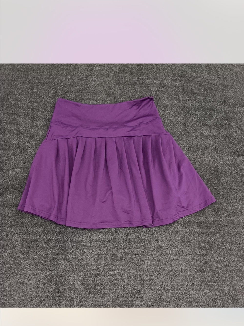 Purple Women's A-Line Skirt size medium - Picture 2 of 4